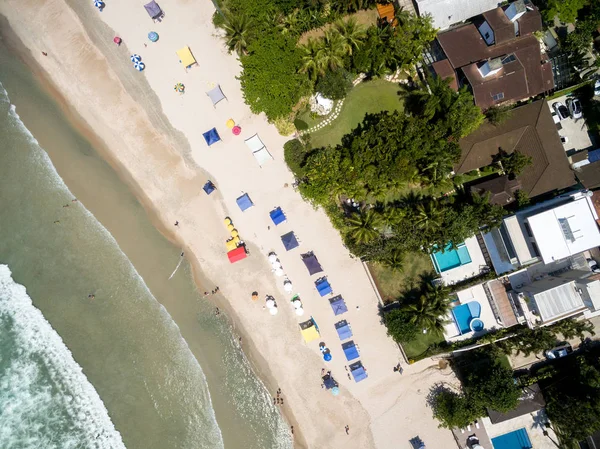 Вид на пляж в Бразилии — стоковое фото