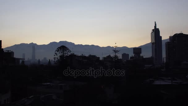 Santiago city, Chili - Zuid-Amerika — Stockvideo