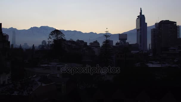 Santiago cidade, Chile - América do Sul — Vídeo de Stock