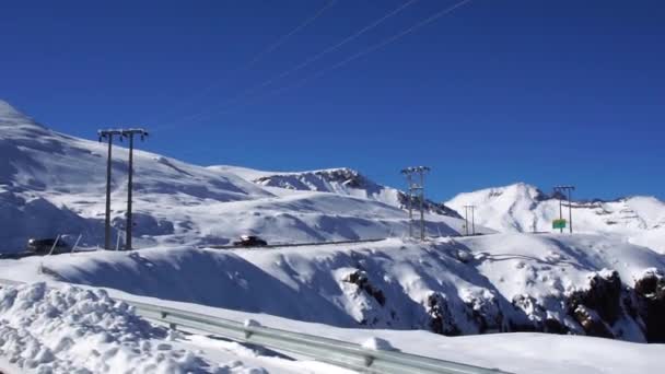 Cordilleras en Santiago, Chile — Vídeos de Stock