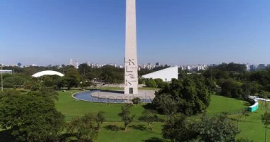 Ibirapuera Sao Paulo, Brezilya için havadan görünümü