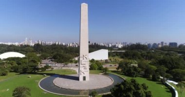 Ibirapuera Sao Paulo, Brezilya için havadan görünümü