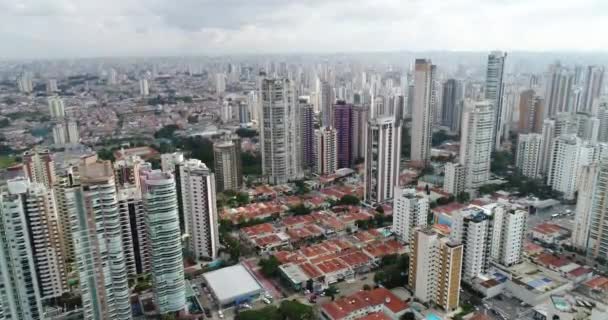 Vista aérea de Sao Paulo, Brasil — Vídeo de stock