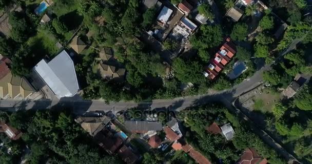 Vista superior da rua — Vídeo de Stock