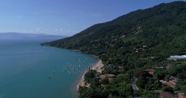 Vista aérea de Ilhabela, Brasil — Vídeo de stock