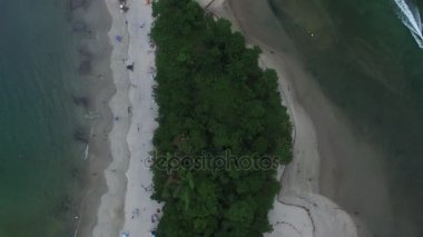 Barra en iyi görünümü yapmak Una Beach, Sao Paulo, Brezilya