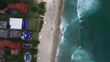 Üstten Görünüm Maresias, Sao Paulo, Brezilya