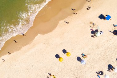 Brezilya'da bir Beach Üstten Görünüm
