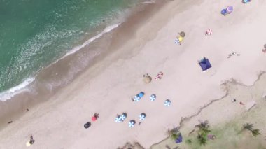 Bir Beach Üstten Görünüm