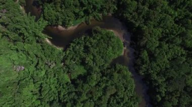 Amazon nehri, Brezilya havadan görünümü