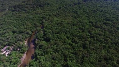 Amazon nehri, Brezilya havadan görünümü