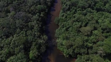 Amazon nehri, Brezilya havadan görünümü