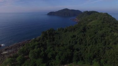 Paradise Island Sao Sebastiao, Brezilya için havadan görünümü