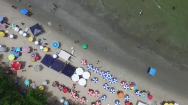 Barra do Sahy, Sao Sebastiao, Sao Paulo, Brezilya Top View