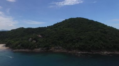 Barra havadan görünümü yapmak Sahy, Sao Sebastiao, Sao Paulo, Brezilya