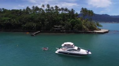Ilhabela, Sao Paulo, Brezilya Hava görünümünü