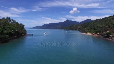 Ilhabela, Sao Paulo, Brezilya Hava görünümünü