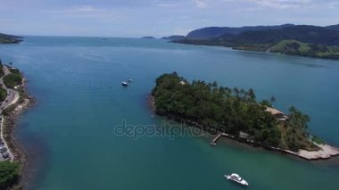 Ilhabela, Sao Paulo, Brezilya Hava görünümünü