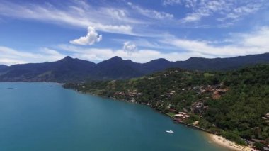 Ilhabela, Sao Paulo, Brezilya Hava görünümünü