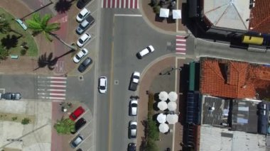 Street - şehir hayatı Üstten Görünüm