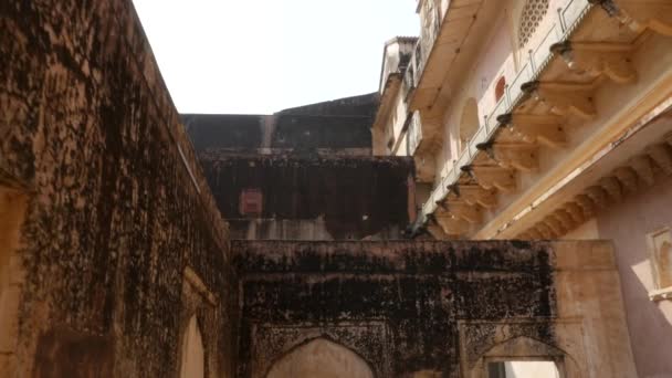 Amber fort, Jaipur, Índia — Vídeo de Stock