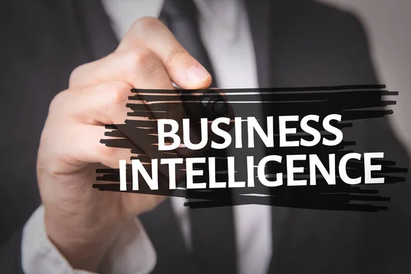 Business Intelligence auf einem Konzeptbild — Stockfoto