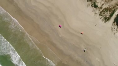 Bir Beach Üstten Görünüm