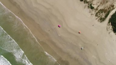 Bir Beach Üstten Görünüm
