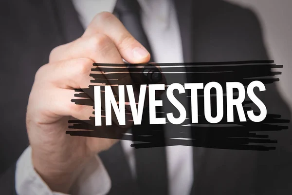 Investors on a concept image — Stock Photo, Image