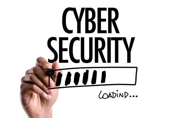 Cyber Security on a concept image — Stock Photo, Image