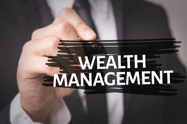 Wealth Management na obraz koncepcja — Zdjęcie stockowe