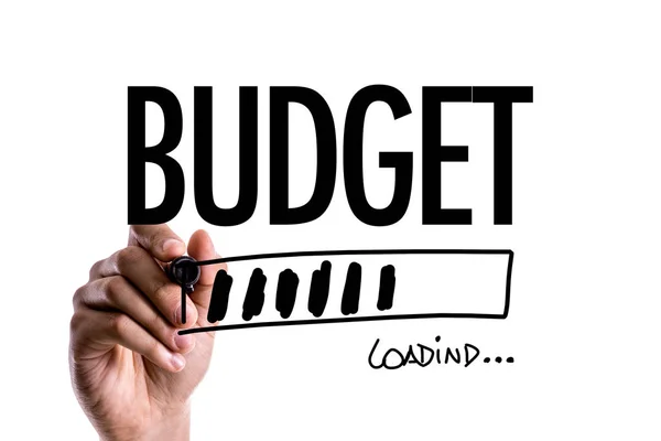 Budget on a concept image — Stock Photo, Image