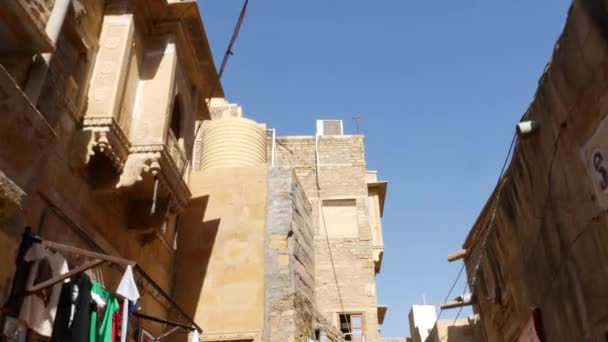 Fuerte de Jaisalmer en Rajastán, India — Vídeo de stock