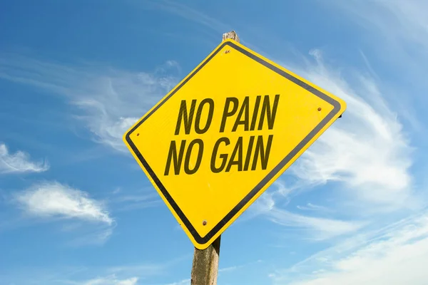No Pain No Gain — Stock Photo, Image