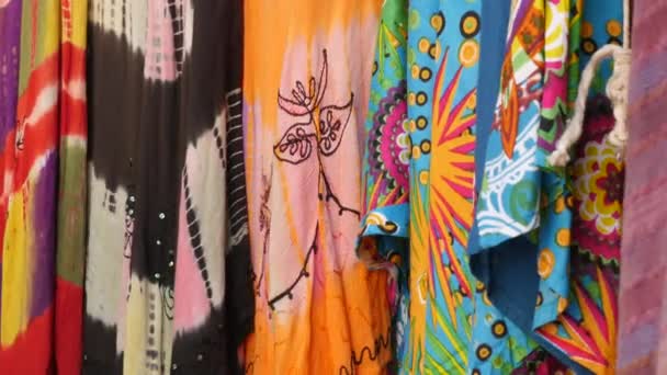 Традиційні сукні на стінах Джайсальмеру Форт, Індія — стокове відео