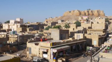 Jaisalmer, Hindistan - Kasım 2016 yaklaşık: Rajasthan, Hindistan'daki Jaisalmer