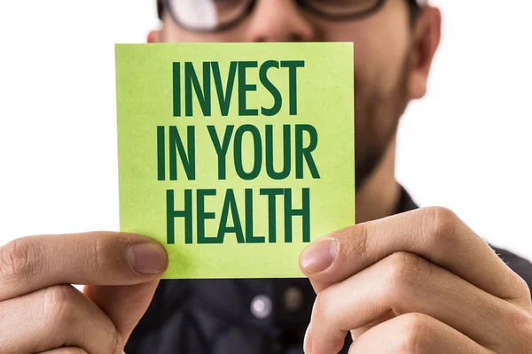 Sağlığınızda yatırım — Stok fotoğraf