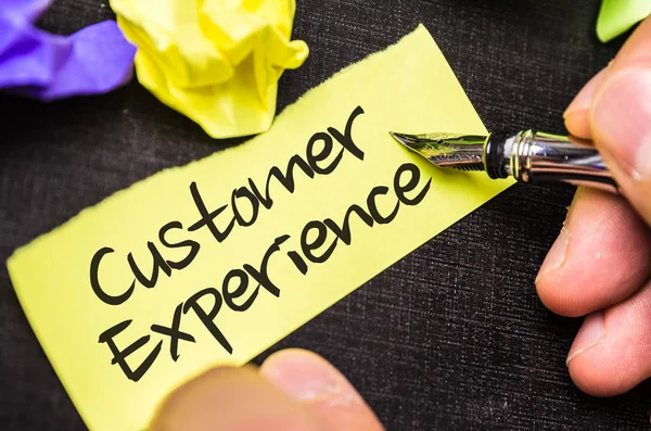 Customer Experience on a concept image — Stock Photo, Image