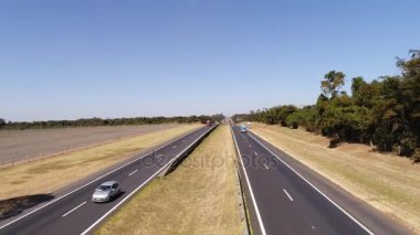 Kırsal yol Sao Paulo, Brezilya