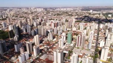 Havadan görünümü Ribeirao Preto şehir Sao Paulo, Brezilya