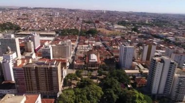 Havadan görünümü Ribeirao Preto şehir Sao Paulo, Brezilya