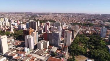 Havadan görünümü Ribeirao Preto şehir Sao Paulo, Brezilya