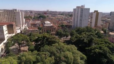 Havadan görünümü Ribeirao Preto şehir Sao Paulo, Brezilya