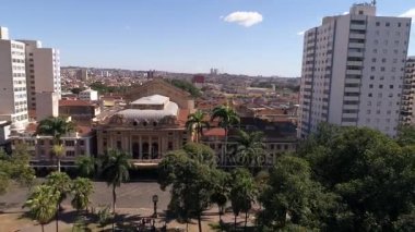 Havadan görünümü Ribeirao Preto şehir Sao Paulo, Brezilya