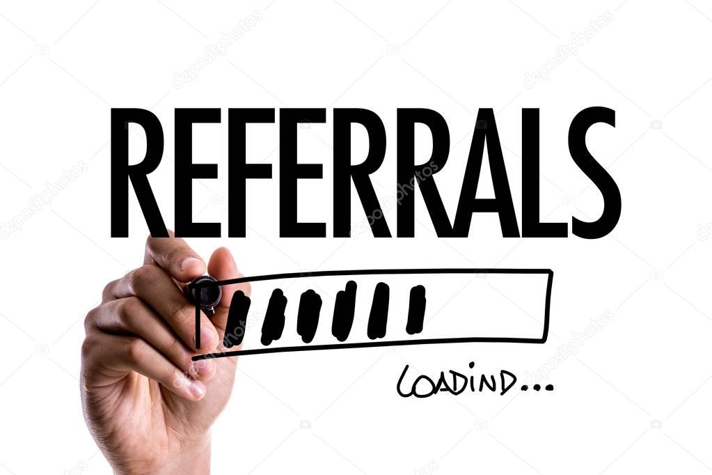 Referrals on a concept image