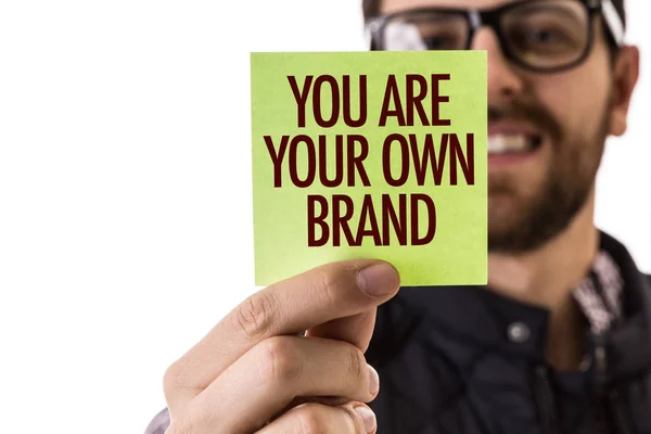 Είσαι το δικό σας Brand — Φωτογραφία Αρχείου