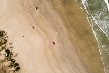 Paradise Beach Beach Üstten Görünüm