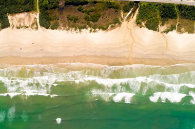 Paradise Beach Beach Üstten Görünüm