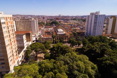 Havadan görünümü Ribeirao Preto şehir Sao Paulo, Brezilya