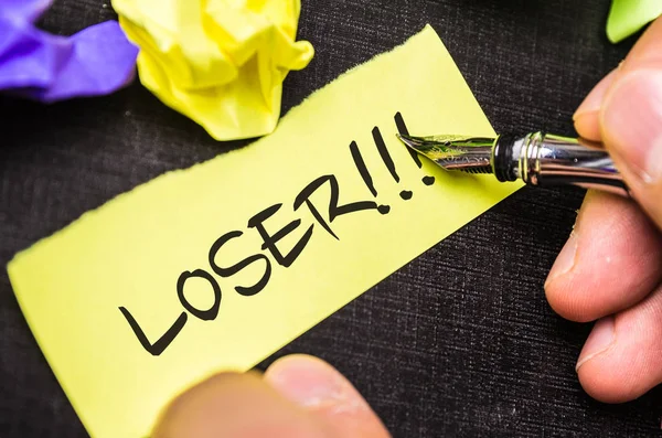 Loser on a concept image — Stock Photo, Image